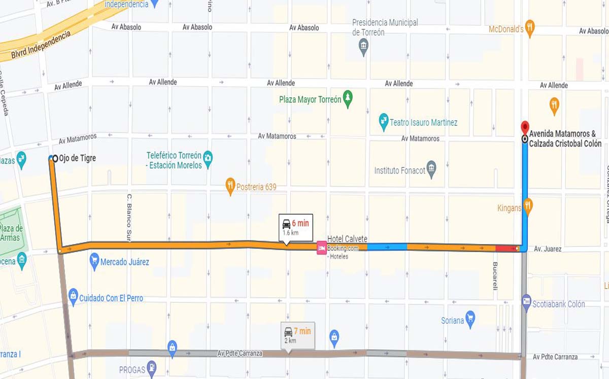 Google maps. (Cortesía)