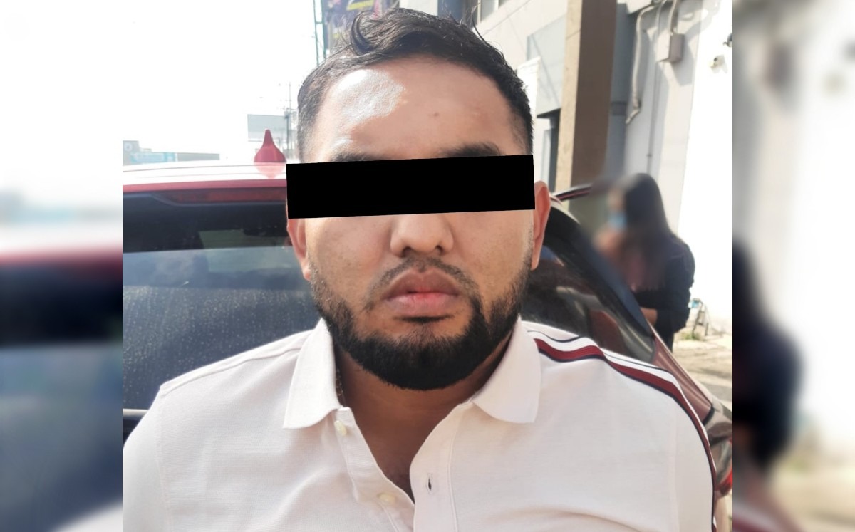 El hombre fue identificado como Gerardo “N”, de 34 años. Foto: Especial