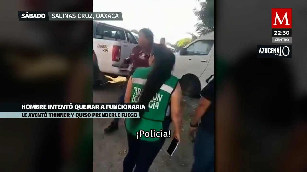 El sábado se registró una agresión a la directora de ecología de Salina Cruz, Oaxaca