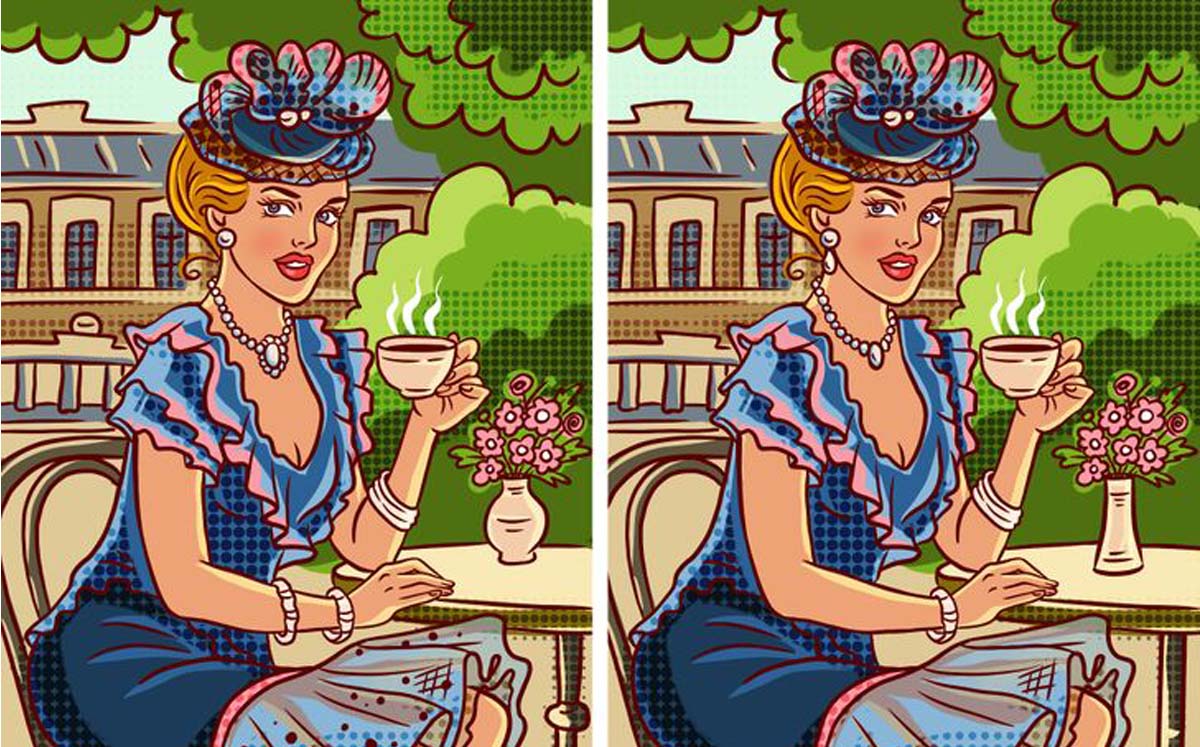 Utiliza tus mejores trucos para encontrar las 7 diferencias | Genial Gurú