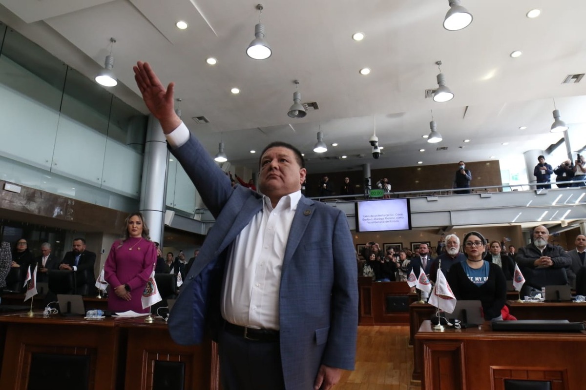 César Gustavo Jáuregui Moreno será el nuevo fiscal general del estado. (Blanca Carmona Elizabeht)