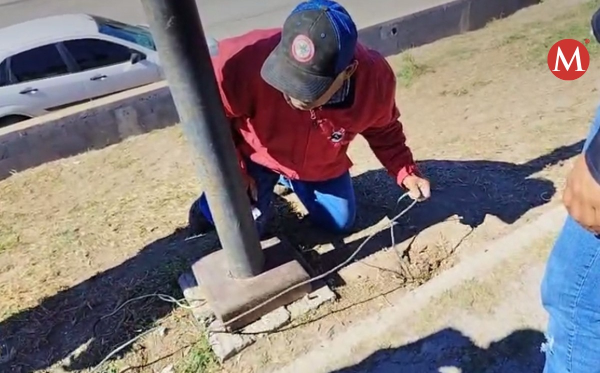 Cortan luz de postes donde estaban conectados migrantes en Matamoros