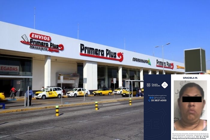 Detienen a una probable narcotizadora en nueva central de autobuses. (Especial)