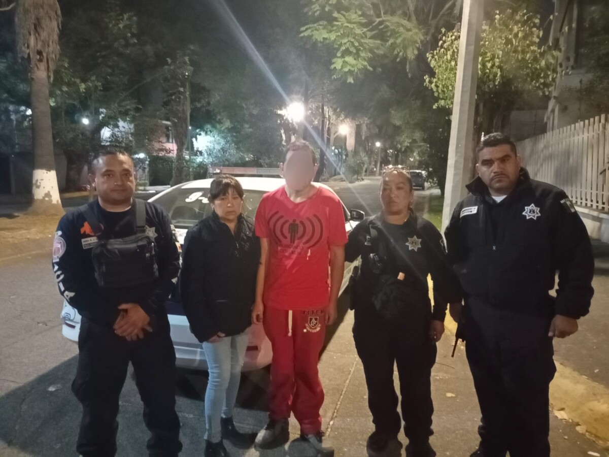 Hombre rescatado en Naucalpan.