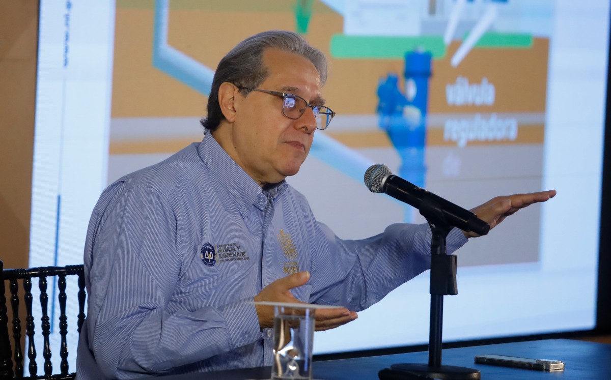 Juan Ignacio Barragán, director de Agua y Drenaje de Monterrey  |  Jorge López