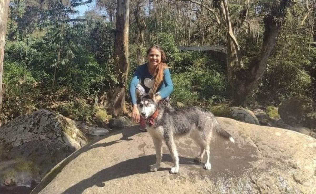 Mío murió tras recibir un balazo al defender a su dueña. | Facebook Evelyn López