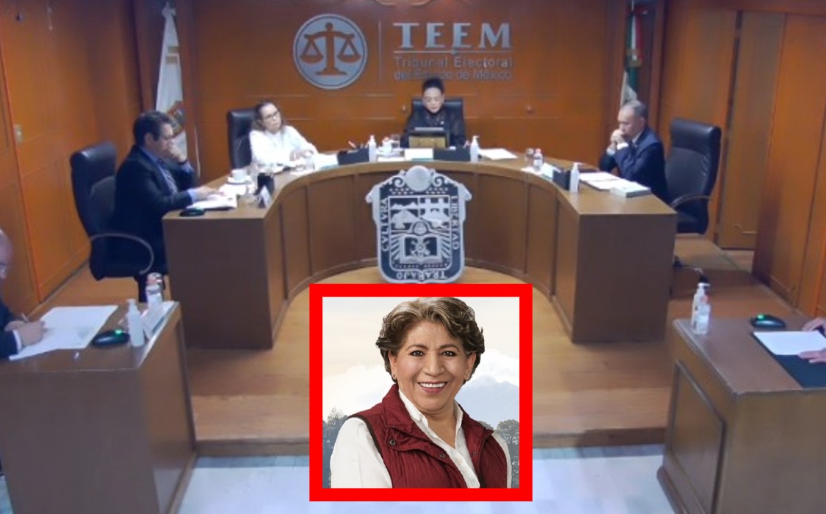 Rechazan violencia política en contra de Delfina Gómez. | Especial