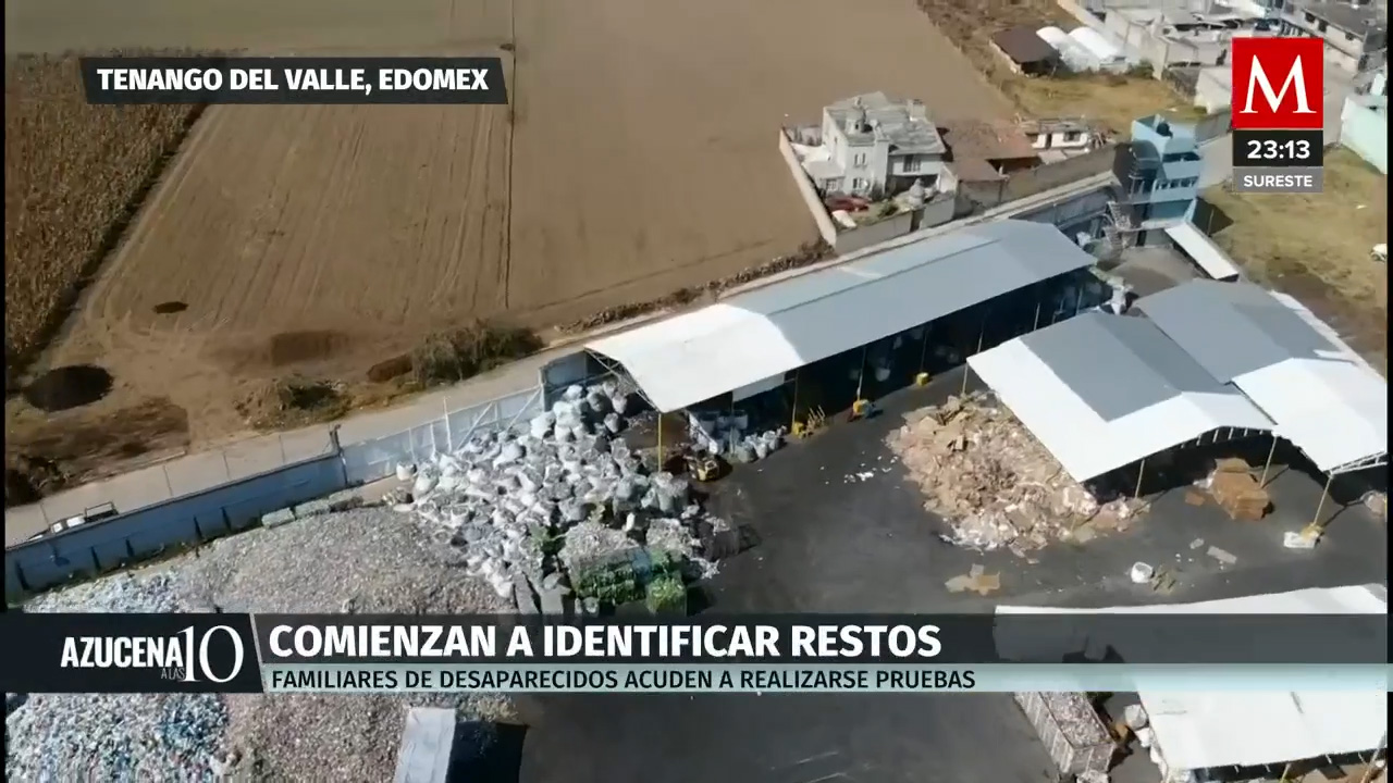 Restos hallados en fosa clandestina de Tenango son de 12 personas