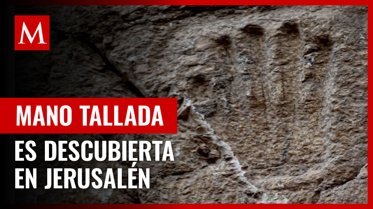 Arqueólogos descubren mano tallada en foso de Jerusalén; no descartan que sea una "broma"