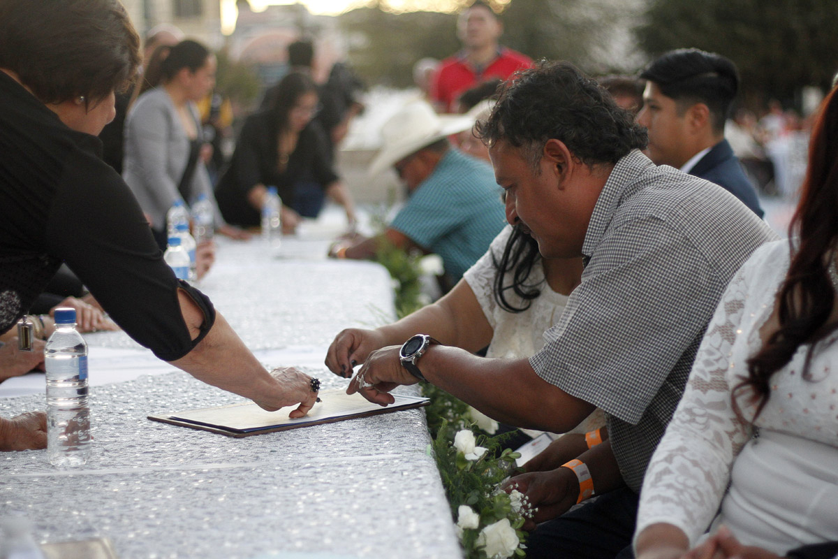 Bodas comunitarias. | Archivo