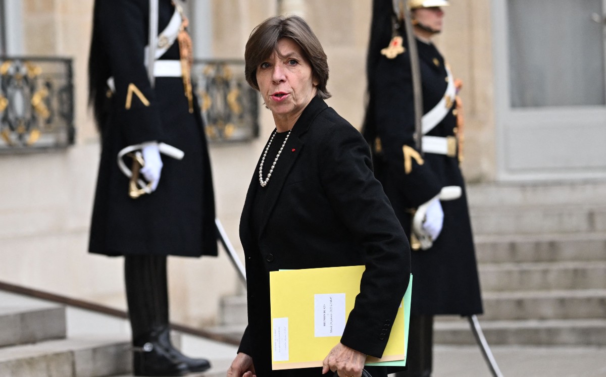 Catherine Colonna se encuentra en Ucrania | AFP