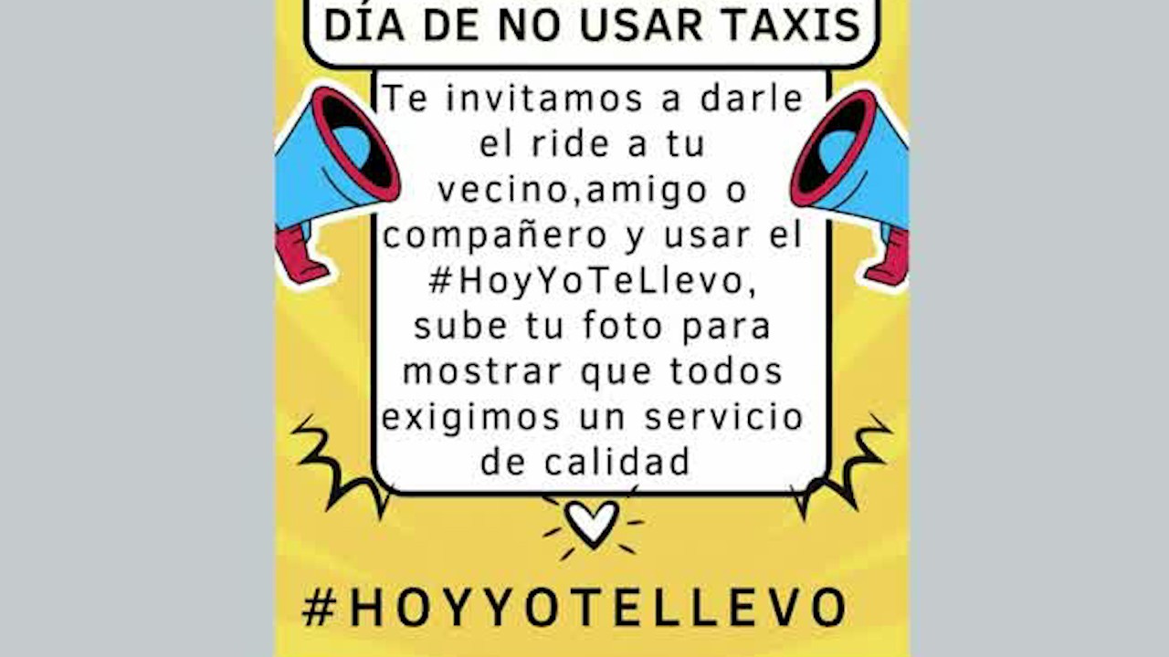 Ciudadanos de Cancún organizan manifestación pacífica, piden no usar taxi
