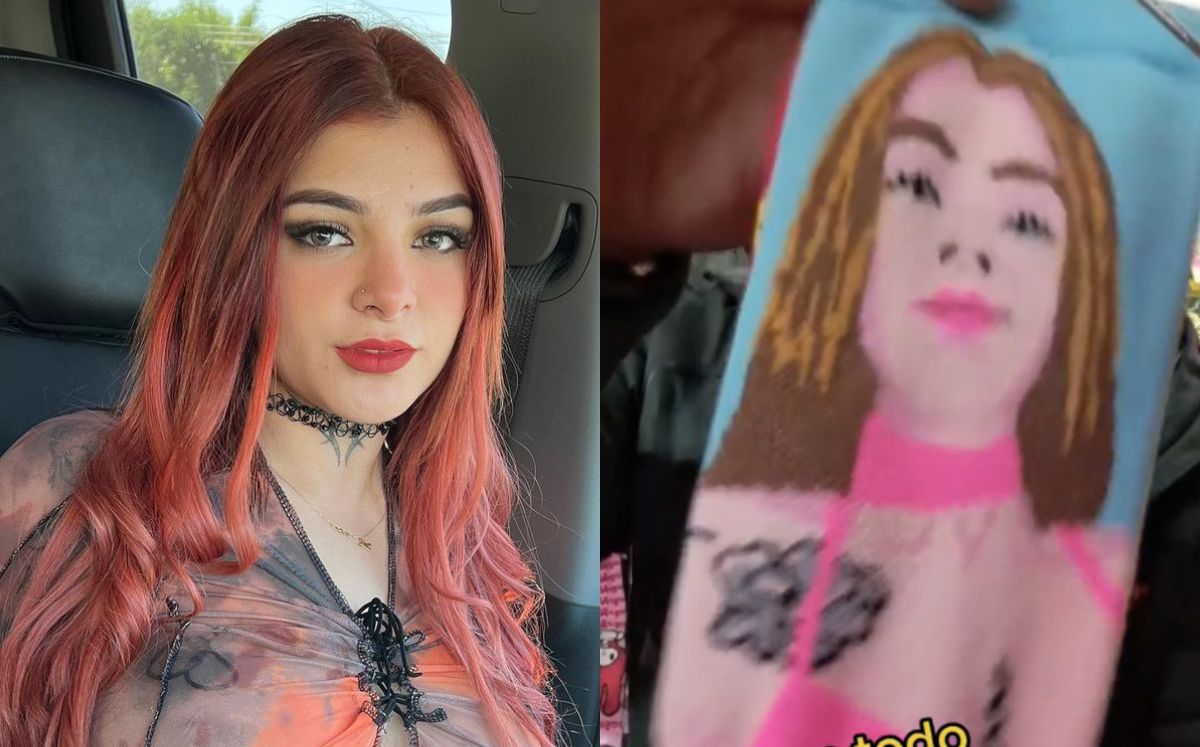 Crean calcetines de Karely Ruiz (Especial).