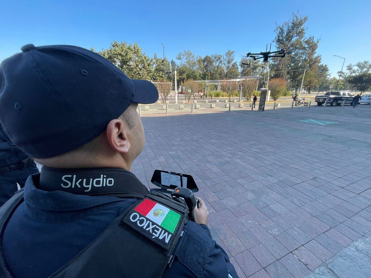 Desde el 16 de enero Zapopan inició la videovigilancia con drones. (Karla Rodríguez)