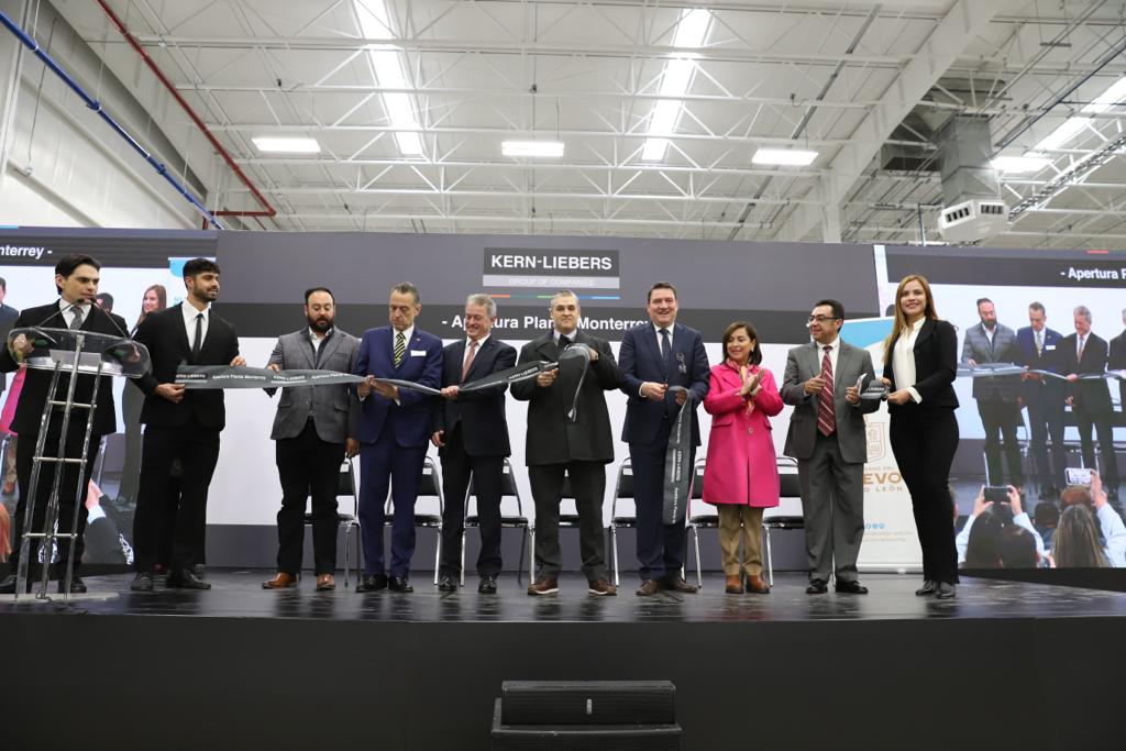 La firma alemana Kern-Liebers inauguró su segunda planta de producción en el municipio de Guadalupe, Nuevo León | Especial