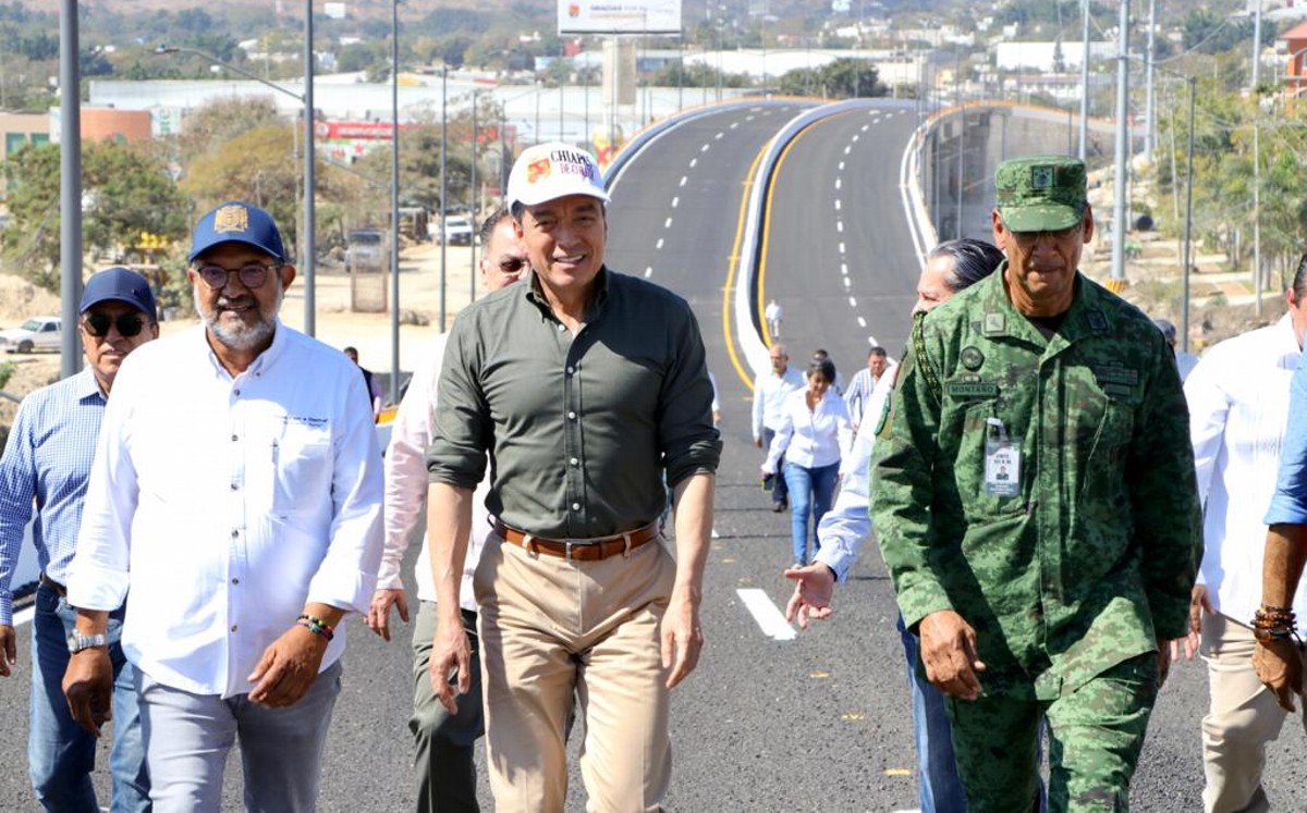 Inauguran puente vehicular en Tuxtla Gutiérrez | Especial