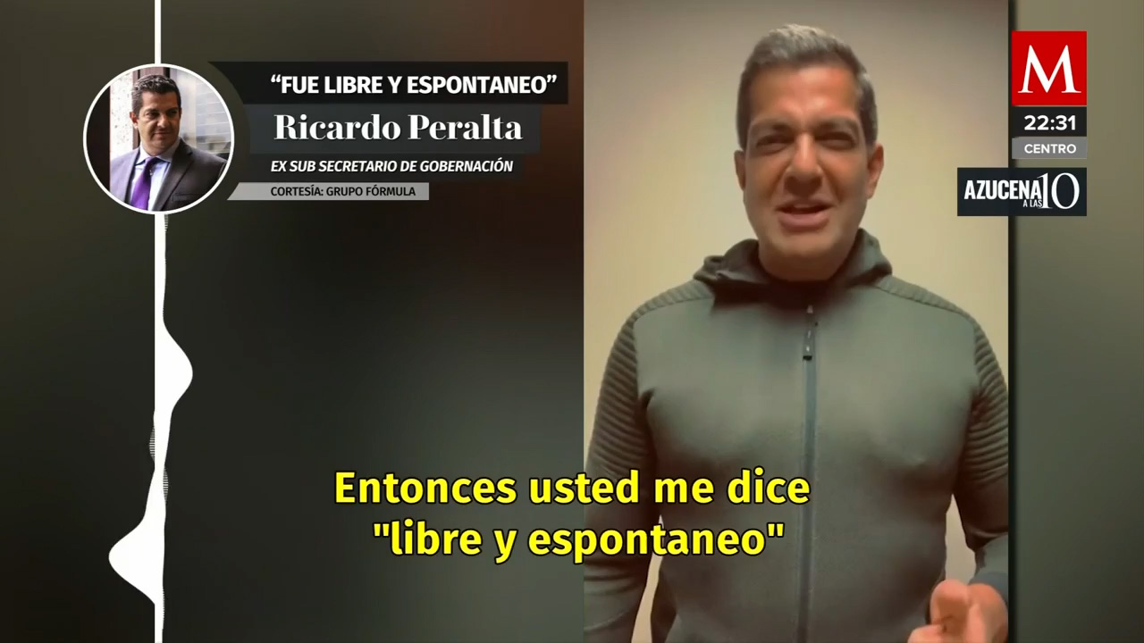 Mensaje de apoyo a Adán Augusto López fue "libre y espontáneo": Ricardo Peralta