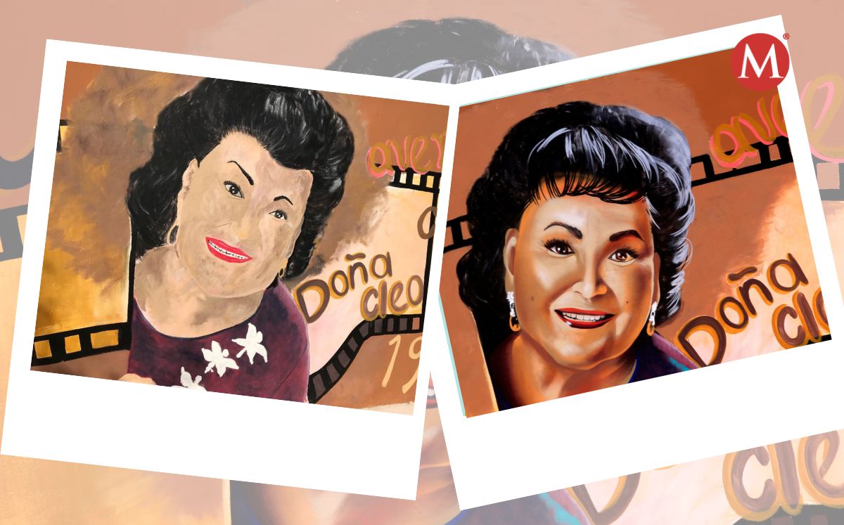 Retocan mural de Carmen Salinas en Torreón  | Milenio Digital / Mauricio Román