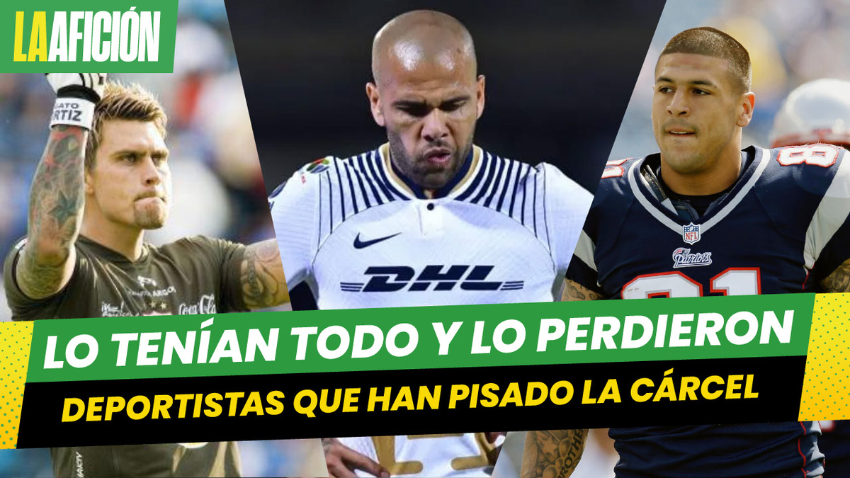 Los deportistas que estuvieron en la gloria y terminaron en la cárcel