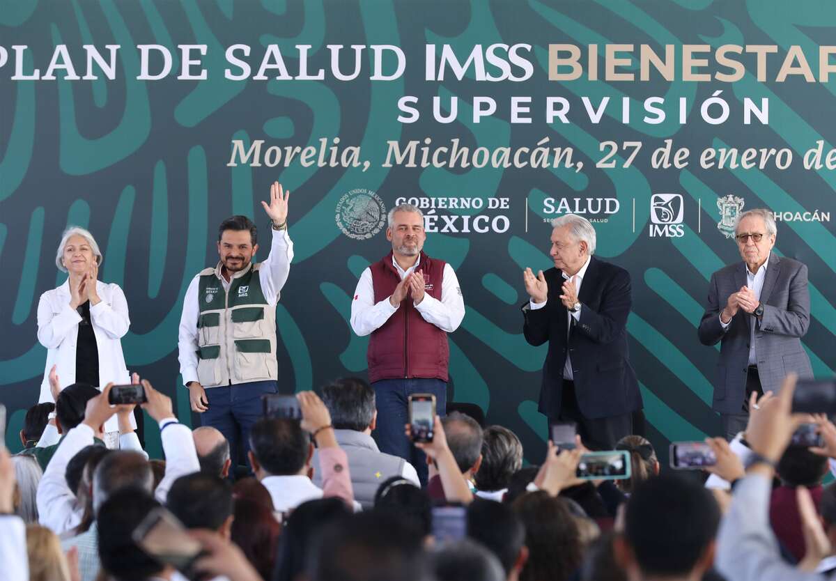 Programa IMSS-Bienestar en Michoacán. (Twitter)