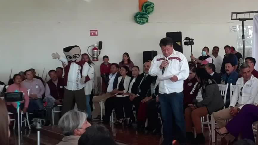 Sin miedo al INE, funcionarios hidalguenses manifiestan apoyo a Marcelo Ebrard