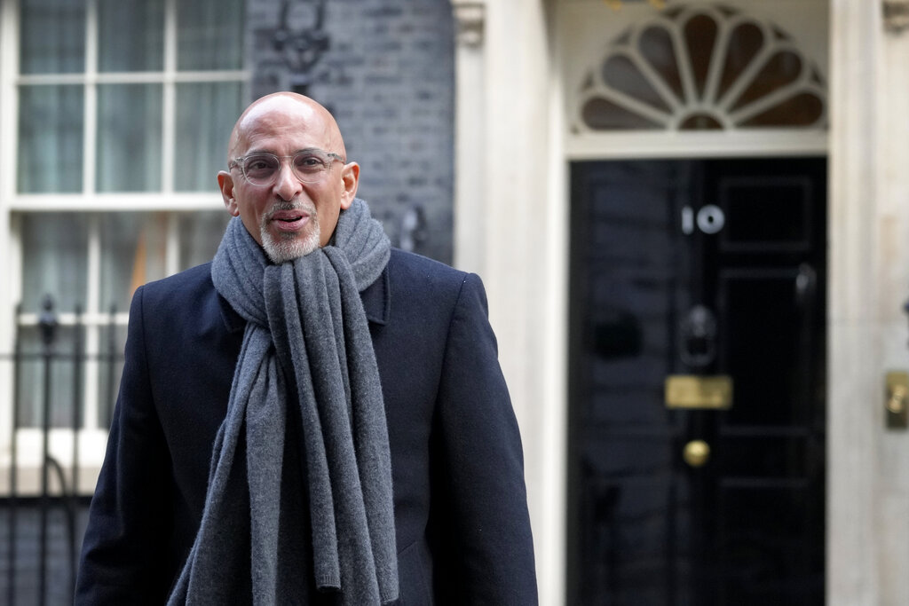 El ex ministro Nadhim Zahawi. | AP