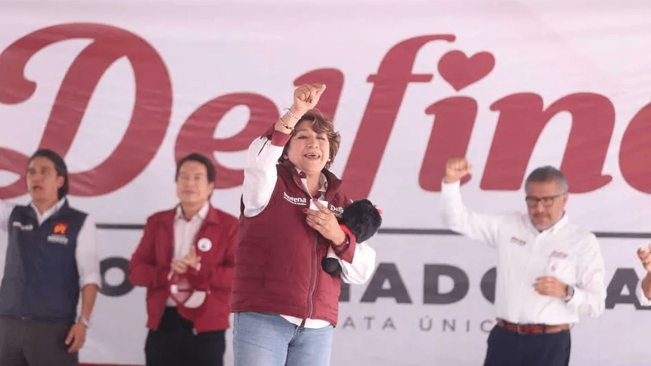 Pese a ventaja no podemos confiarnos en elecciones de Edomex, advierte Delfina Gómez