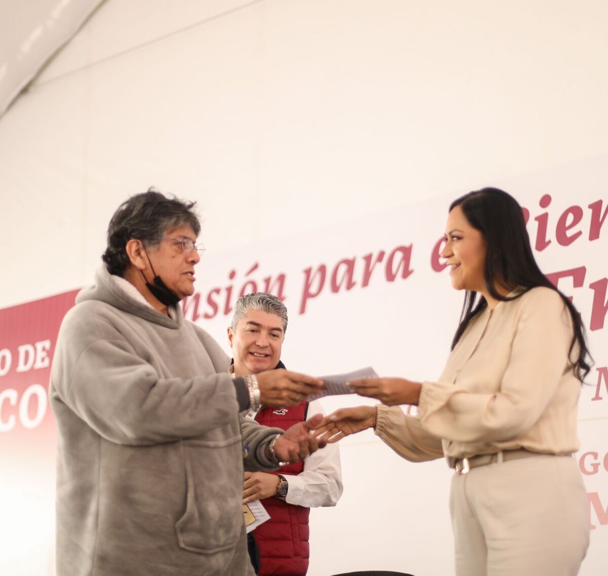 Con inversión social anual de más 35 mil mdp se garantiza la entrega de la pensión en la entidad. | Especial