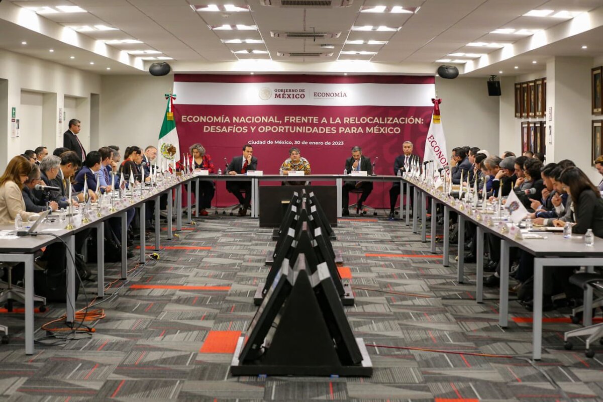 Reunión con los secretarios de Desarrollo Económico de las entidades federativas. (Foto: Especial)