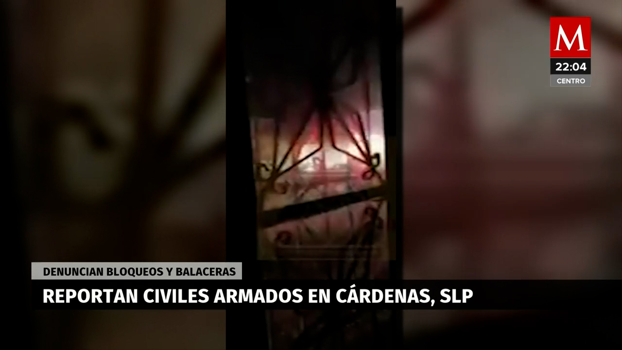 En SLP, reportan la presencia de un grupo de civiles armados en el municipio de Cárdenas