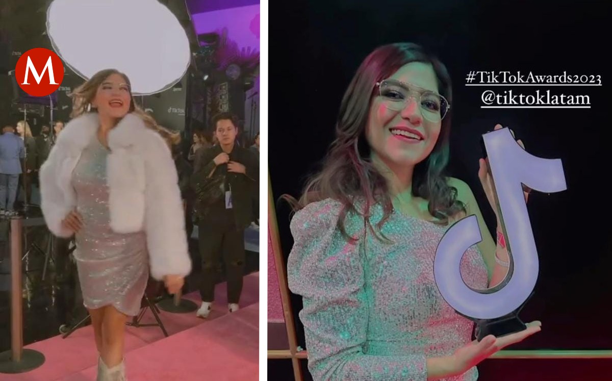 Alma Blanco,  (@almatacos_)  en Tik Tok Awards 2023