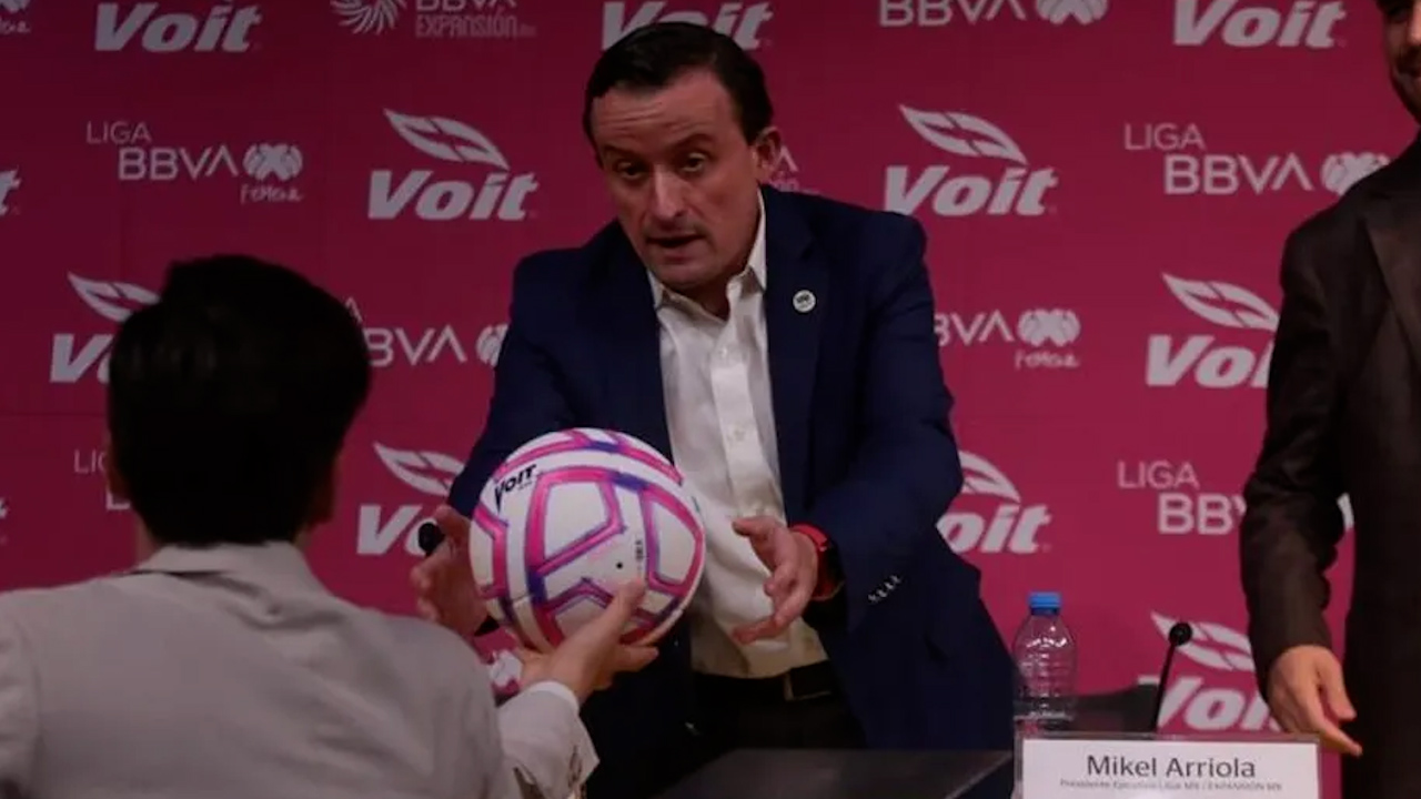 En conferencia, Mikel Arriola anuncia cambios en Liga MX