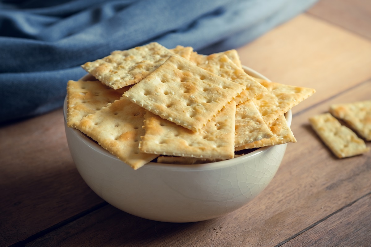Galletas saladas. (Foto: Shutterstock)