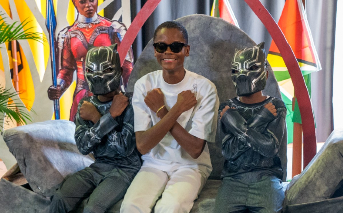 La actriz de 'Black Panther' | Foto: AFP