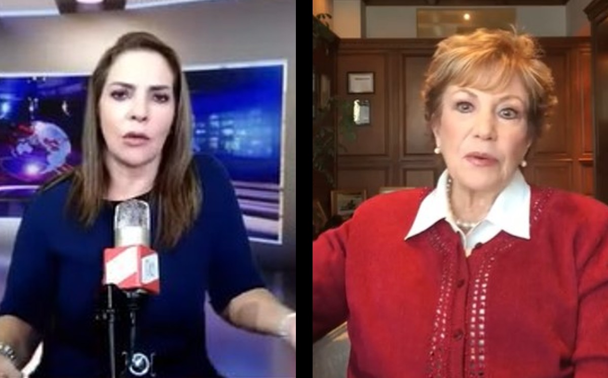 Ana María Alvarado y Maxine Woodside se encuentran en dimes y diretes | ESPECIAL