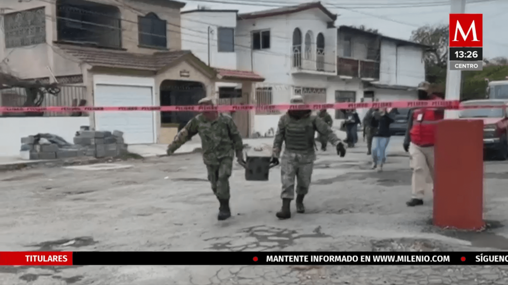 En Ciudad Victoria, localizan un presunto artefacto explosivo