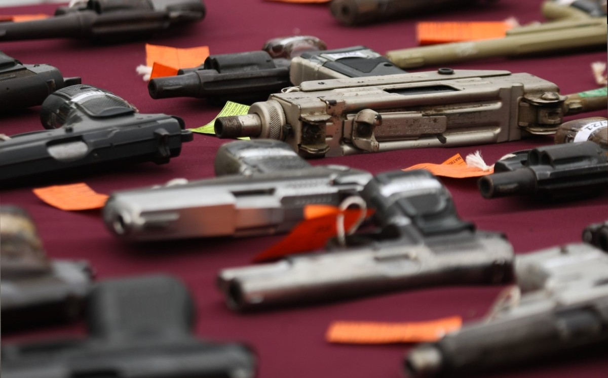 Decomisan armas, drogas y cartuchos en Guanajuato