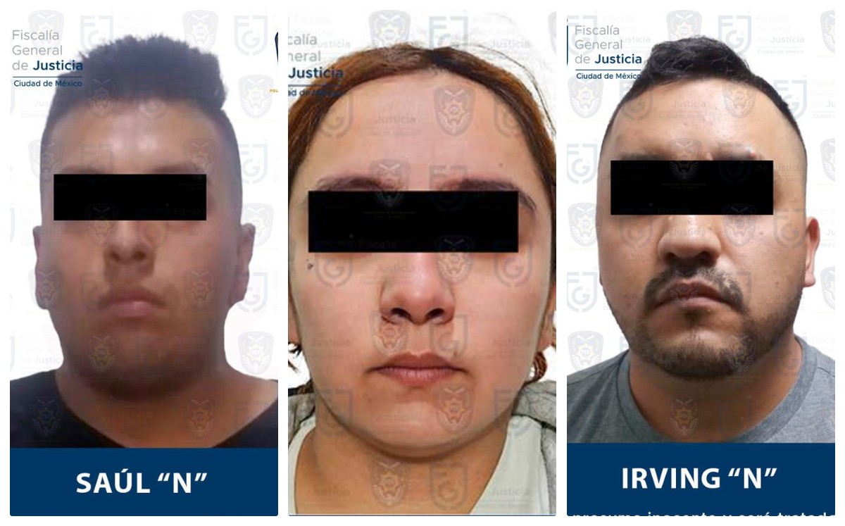 Los tres detenidos presuntamente son integrantes del grupo delictivo de Juan Balta. (Especial)