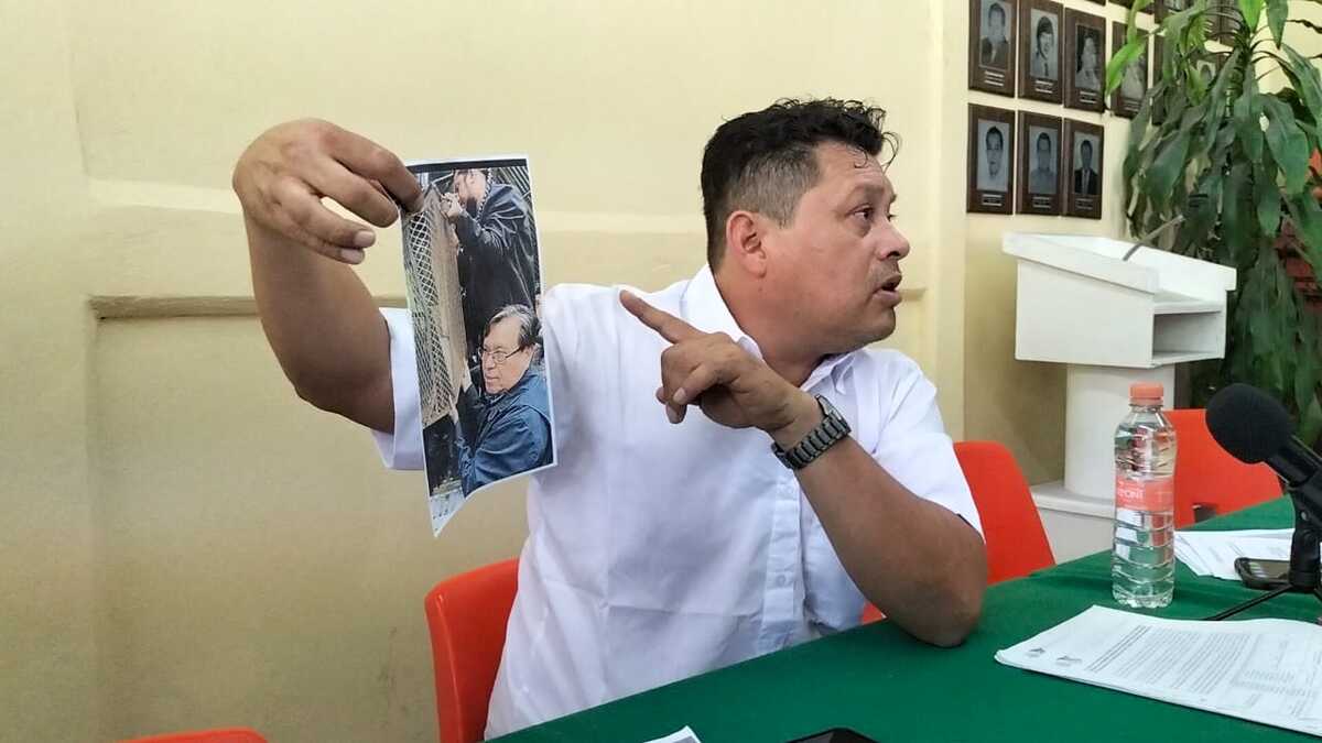 El ex director del parque ecológico Zoochilpan, José Rubén Nava Noriega. (Rogelio Agustín)