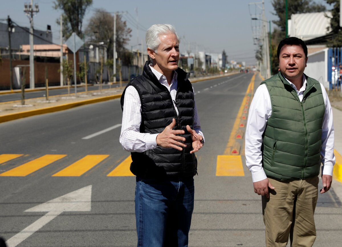 El gobernador del Estado de México, Alfredo del Maza. (Tomada de @alfredodelmazo)