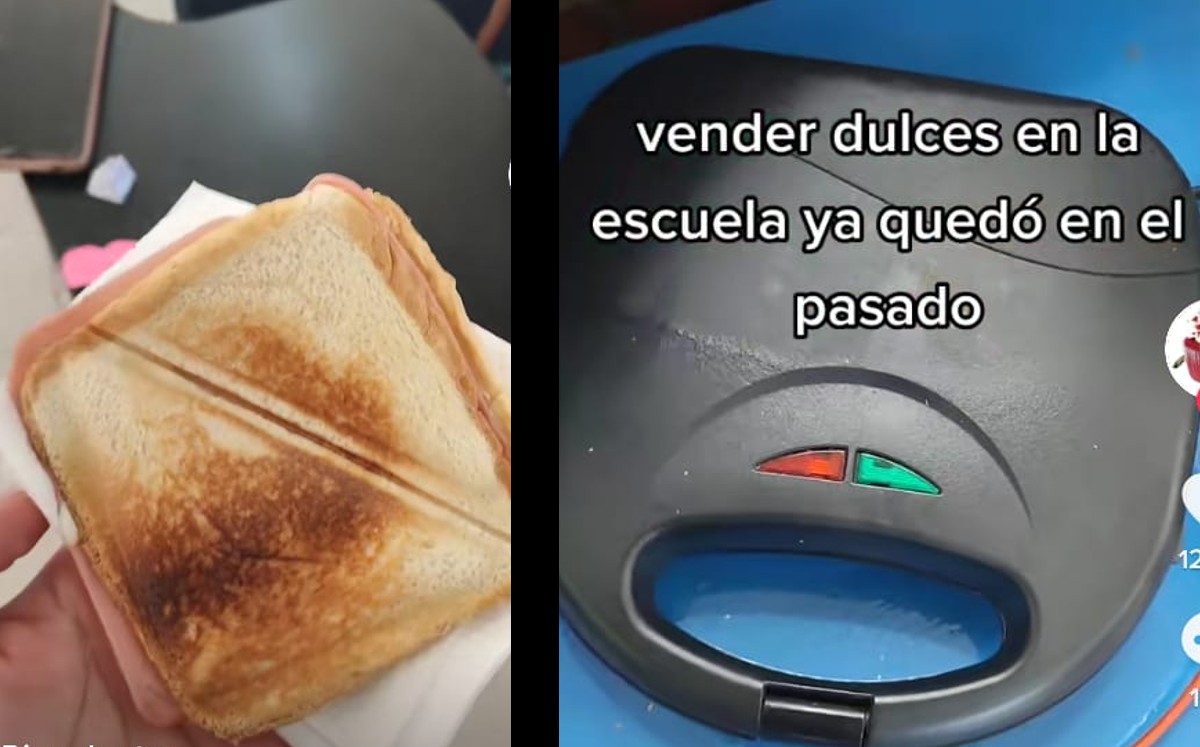 Joven vende sándwiches en la escuela y redes lo alientan. | ESPECIAL