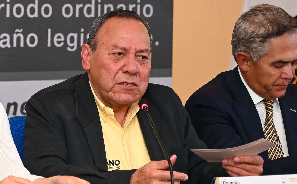 El líder nacional del PRD, Jesús Zambrano, habló sobre su lugar en la alianza electoral. | Cuartoscuro