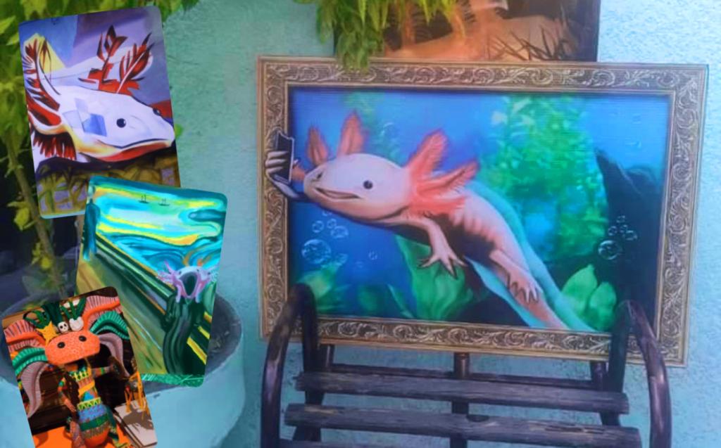 El Museo Regional es la nueva área en el Ajolotario de Pachuca. (Especial)