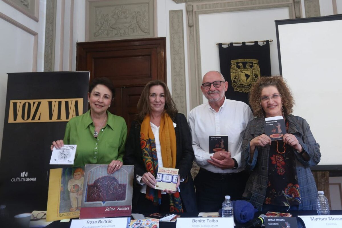 Presentación del proyecto Voz Viva de México. (Foto: Araceli López)