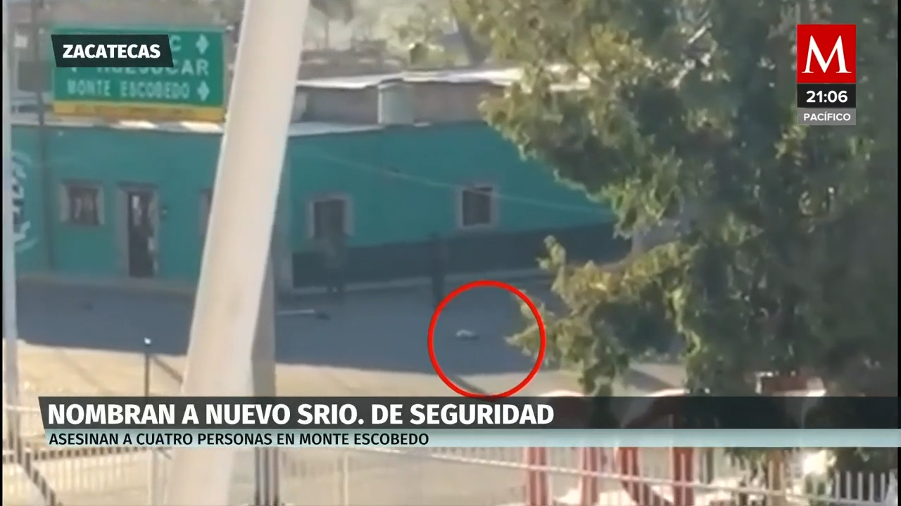 Toma protesta el nuevo secretario de seguridad de Zacatecas, es recibido con cuerpos tirados