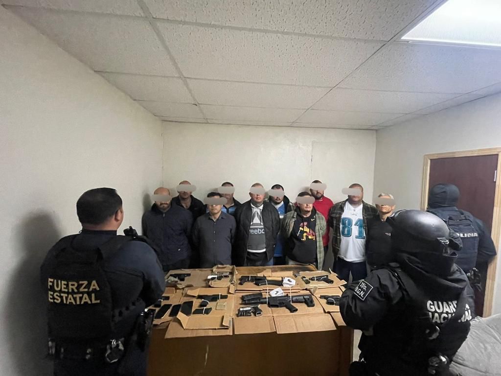Les aseguraron armas tras la detención. (Said Betanzos)