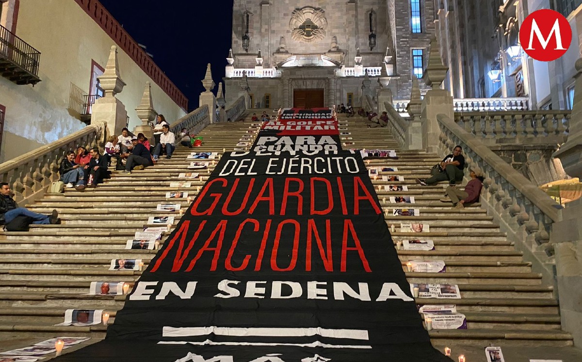 Manifestación del colectivo ´Hasta encontrarte' / Wendoline Adame