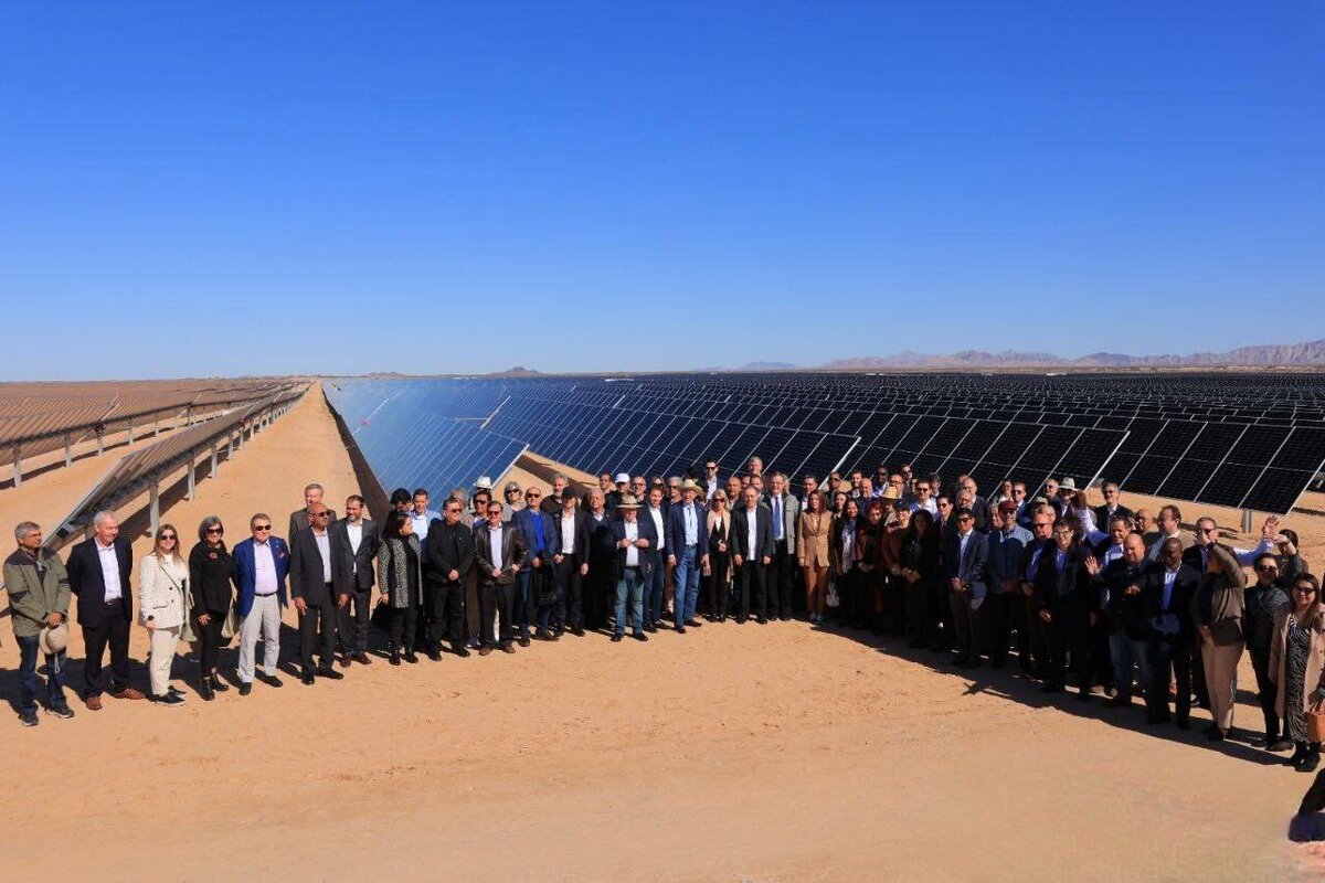 La planta de energía solar más grande de América Latina está en Puerto Peñasco, Sonora. (Twitter)