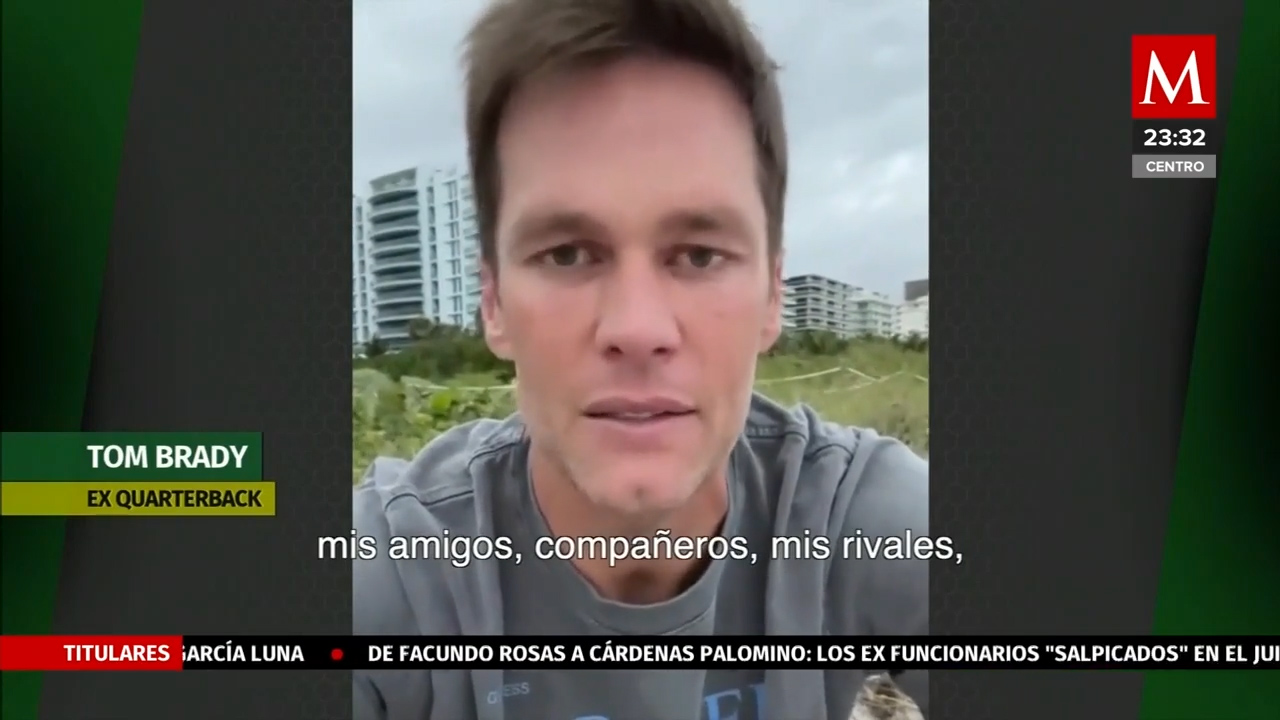 Tom Brady anuncia su retiro de la NFL tras 23 temporadas