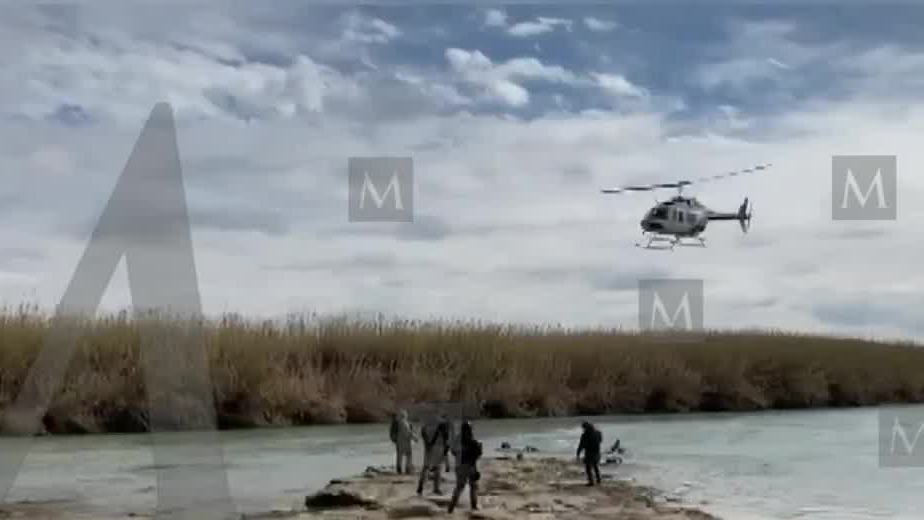 Continúa la búsqueda de migrante arrastrado por la corriente del Río Bravo
